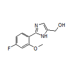 2-(4-Fluoro-2-methoxyphenyl)imidazole-5-methanol