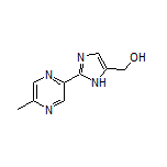 2-(5-Methyl-2-pyrazinyl)imidazole-5-methanol