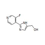 2-(3-Fluoro-4-pyridyl)imidazole-5-methanol