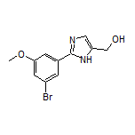 2-(3-Bromo-5-methoxyphenyl)imidazole-5-methanol