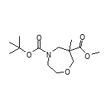 Methyl 4-Boc-6-methyl-1,4-oxazepane-6-carboxylate