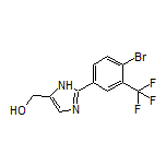 2-[4-Bromo-3-(trifluoromethyl)phenyl]imidazole-5-methanol