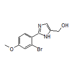 2-(2-Bromo-4-methoxyphenyl)imidazole-5-methanol