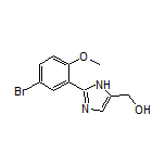 2-(5-Bromo-2-methoxyphenyl)imidazole-5-methanol