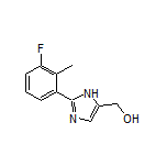 2-(3-Fluoro-2-methylphenyl)imidazole-5-methanol