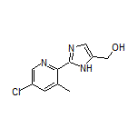 2-(5-Chloro-3-methyl-2-pyridyl)imidazole-5-methanol