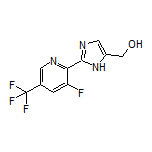 2-[3-Fluoro-5-(trifluoromethyl)-2-pyridyl]imidazole-5-methanol