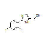 2-(4-Fluoro-2-iodophenyl)imidazole-5-methanol