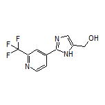 2-[2-(Trifluoromethyl)-4-pyridyl]imidazole-5-methanol