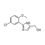 2-(5-Chloro-2-methoxyphenyl)imidazole-5-methanol