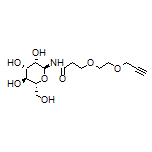 3-[2-(2-Propyn-1-yloxy)ethoxy]-N-[(2S,3S,4S,5S,6R)-3,4,5-trihydroxy-6-(hydroxymethyl)tetrahydro-2H-pyran-2-yl]propanamide