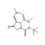 Methyl (R,E)-1-Boc-3-[(dimethylamino)methylene]-4-oxopyrrolidine-2-carboxylate