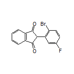 2-(2-Bromo-5-fluorophenyl)-1H-indene-1,3(2H)-dione