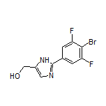 2-(4-Bromo-3,5-difluorophenyl)imidazole-5-methanol