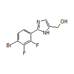 2-(4-Bromo-2,3-difluorophenyl)imidazole-5-methanol