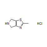 2-Methyl-5,6-dihydro-4H-pyrrolo[3,4-d]thiazole Hydrochloride