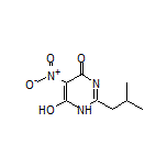 6-Hydroxy-2-isobutyl-5-nitropyrimidin-4(1H)-one