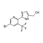 2-[5-Bromo-3-(trifluoromethyl)-2-pyridyl]imidazole-5-methanol