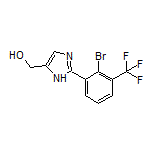 2-[2-Bromo-3-(trifluoromethyl)phenyl]imidazole-5-methanol