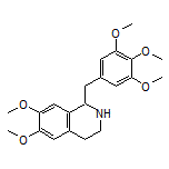 6,7-Dimethoxy-1-(3,4,5-trimethoxybenzyl)-1,2,3,4-tetrahydroisoquinoline