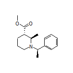 Methyl (2R,3S)-2-Methyl-1-[(R)-1-phenylethyl]piperidine-3-carboxylate