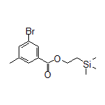 2-(Trimethylsilyl)ethyl 3-Bromo-5-methylbenzoate