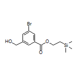 2-(Trimethylsilyl)ethyl 3-Bromo-5-(hydroxymethyl)benzoate