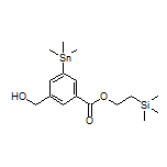 2-(Trimethylsilyl)ethyl 3-(Hydroxymethyl)-5-(trimethylstannyl)benzoate