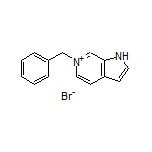 6-Benzyl-1H-pyrrolo[2,3-c]pyridin-6-ium Bromide