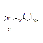 2-(2-Carboxyacetoxy)-N,N,N-trimethylethanaminium Chloride