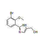 2-(3-Bromo-2-methoxyphenyl)imidazole-5-methanol