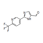 2-[6-(Trifluoromethyl)-3-pyridyl]imidazole-5-carbaldehyde