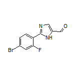 2-(4-Bromo-2-fluorophenyl)-1H-imidazole-5-carbaldehyde