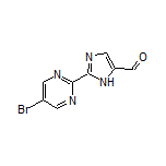 2-(5-Bromo-2-pyrimidinyl)imidazole-5-carbaldehyde