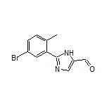 2-(5-Bromo-2-methylphenyl)-1H-imidazole-5-carbaldehyde