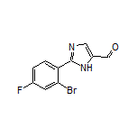 2-(2-Bromo-4-fluorophenyl)-1H-imidazole-5-carbaldehyde