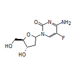 4-Amino-5-fluoro-1-[(4S,5R)-4-hydroxy-5-(hydroxymethyl)-2-tetrahydrofuryl]pyrimidin-2(1H)-one