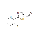 2-(3-Iodo-2-pyridyl)imidazole-5-carbaldehyde