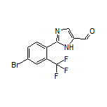 2-[4-Bromo-2-(trifluoromethyl)phenyl]-1H-imidazole-5-carbaldehyde