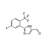 2-[5-Fluoro-2-(trifluoromethyl)phenyl]-1H-imidazole-5-carbaldehyde