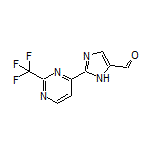 2-[2-(Trifluoromethyl)-4-pyrimidinyl]imidazole-5-carbaldehyde