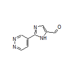 2-(4-Pyridazinyl)imidazole-5-carbaldehyde