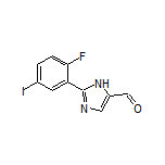 2-(2-Fluoro-5-iodophenyl)-1H-imidazole-5-carbaldehyde