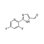 2-(3,5-Difluoro-2-pyridyl)imidazole-5-carbaldehyde