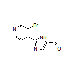 2-(3-Bromo-4-pyridyl)imidazole-5-carbaldehyde