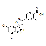 4-[5-(3,5-Dichlorophenyl)-5-(trifluoromethyl)-4,5-dihydro-3-isoxazolyl]-2-methylbenzoic Acid