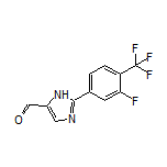 2-[3-Fluoro-4-(trifluoromethyl)phenyl]-1H-imidazole-5-carbaldehyde