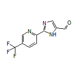 2-[5-(Trifluoromethyl)-2-pyridyl]imidazole-5-carbaldehyde