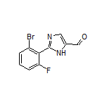 2-(2-Bromo-6-fluorophenyl)-1H-imidazole-5-carbaldehyde