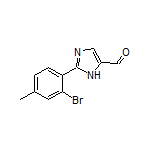 2-(2-Bromo-4-methylphenyl)-1H-imidazole-5-carbaldehyde